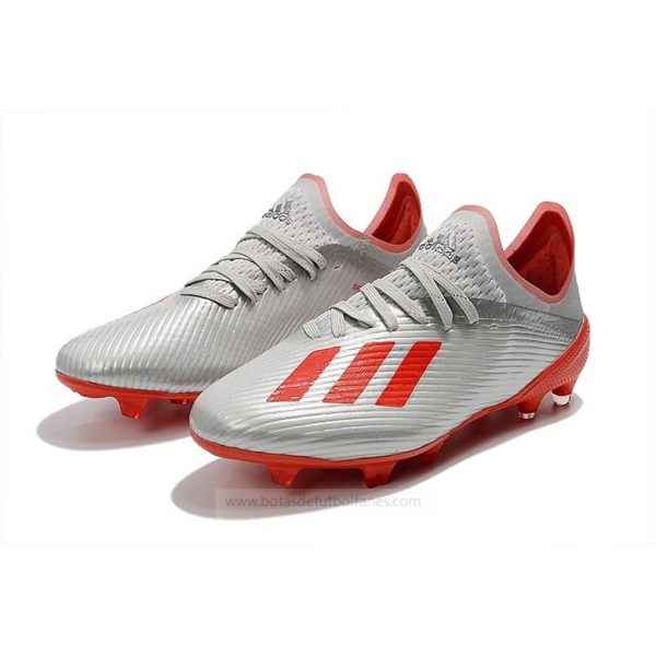 Adidas X FG Plata Rojo